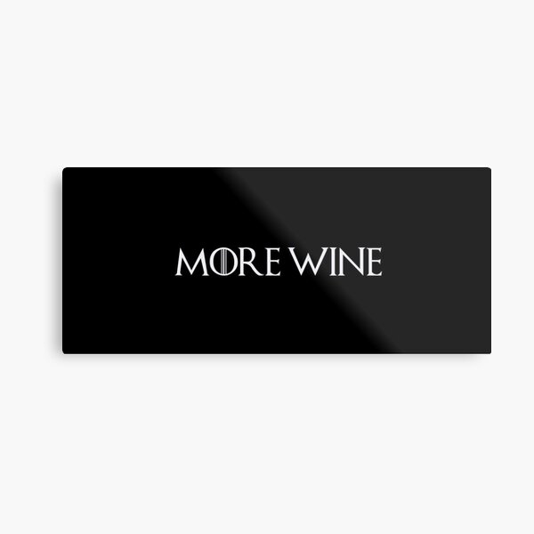 Cersei Lannister - More Wine Metal Print