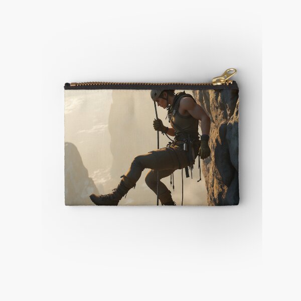 Item preview, Stay Calm, Move Mindfully: Conquer Your Cliffs; Climbing Down: The Path of Courage designed and sold by Creative-RE.