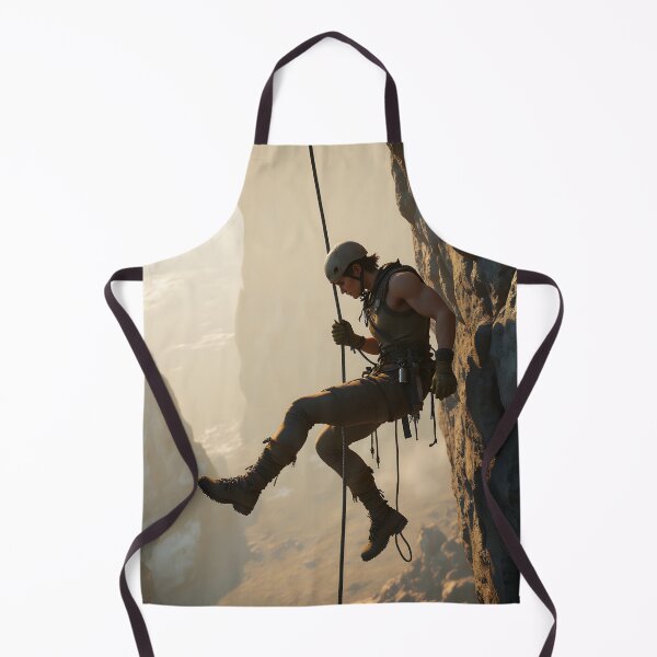 Item preview, Stay Calm, Move Mindfully: Conquer Your Cliffs; Climbing Down: The Path of Courage designed and sold by Creative-RE.