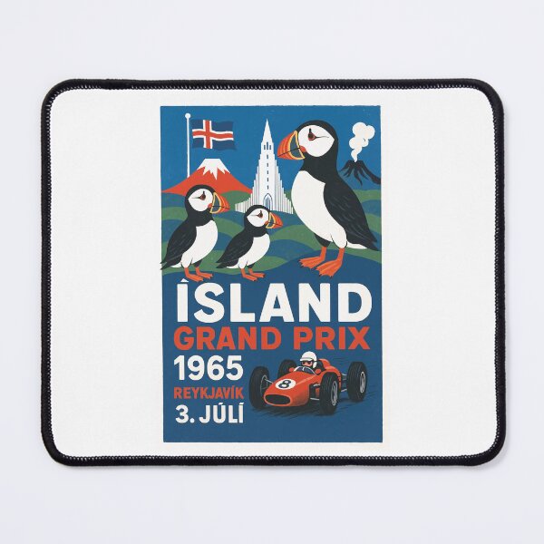 Item preview, 1965 Iceland Grand Prix designed and sold by retrographics.