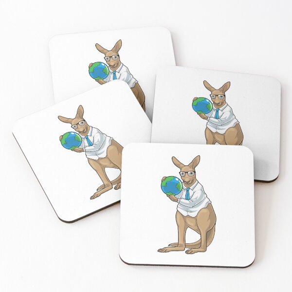 Item preview, Kangaroo History Teacher Globe designed and sold by Snabdesign84.