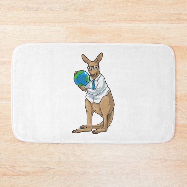Item preview, Kangaroo History Teacher Globe designed and sold by Snabdesign84.