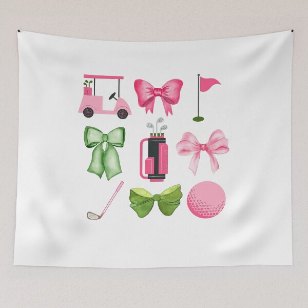 Item preview, Coquette Bow Golf Golfing Buddy Announcement New To Club designed and sold by XuanhieuBp.