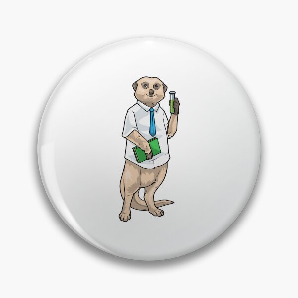 Item preview, Meerkat Chemistry Teacher Test tube designed and sold by Snabdesign84.