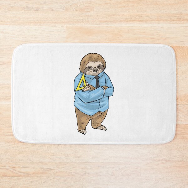 Item preview, Sloth Math Teacher Set square designed and sold by Snabdesign84.