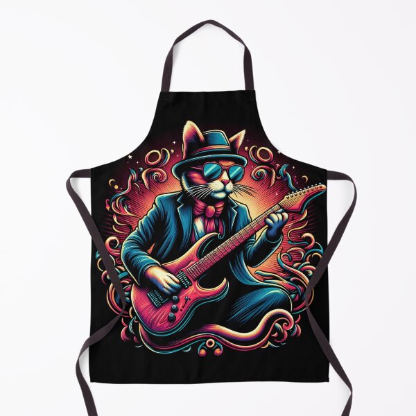 Item preview, Elegant guitar cat designed and sold by Artillenium.