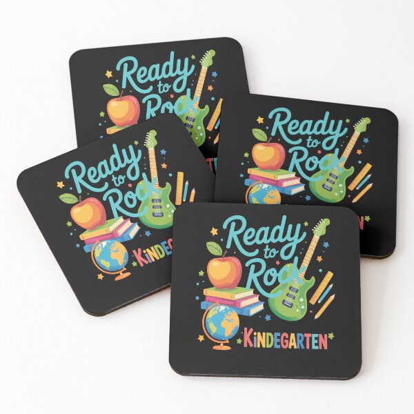 Item preview, Ready To Rock Kindergarten Back To School designed and sold by brynatshop.