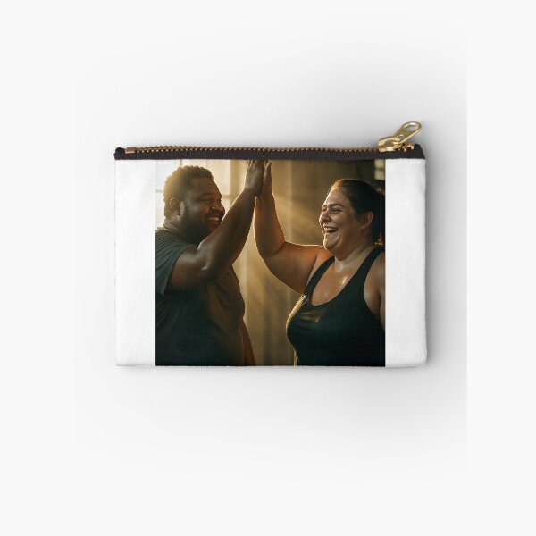 Item preview, Happy Workout Partners Celebrating with High Five designed and sold by soulofalion.