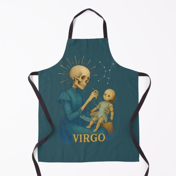 Item preview, Virgo Skeleton Sewing a Broken Doll designed and sold by Ironicdoll.