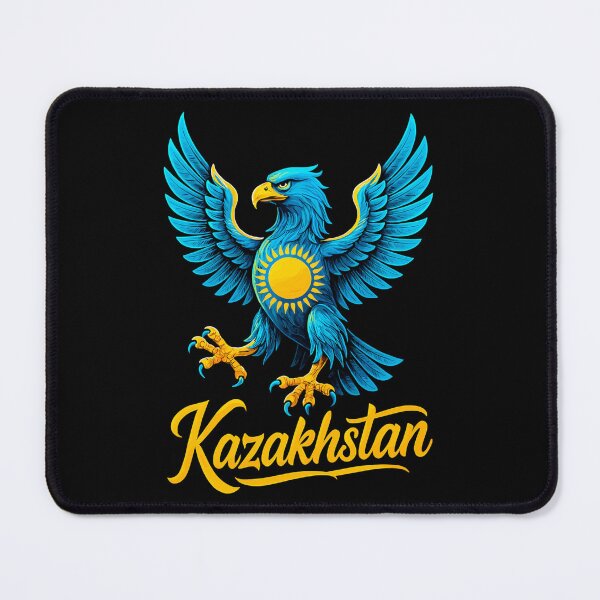 Item preview, Kazakhstan eagle flag flag cool gift designed and sold by Pineapple-Tree.