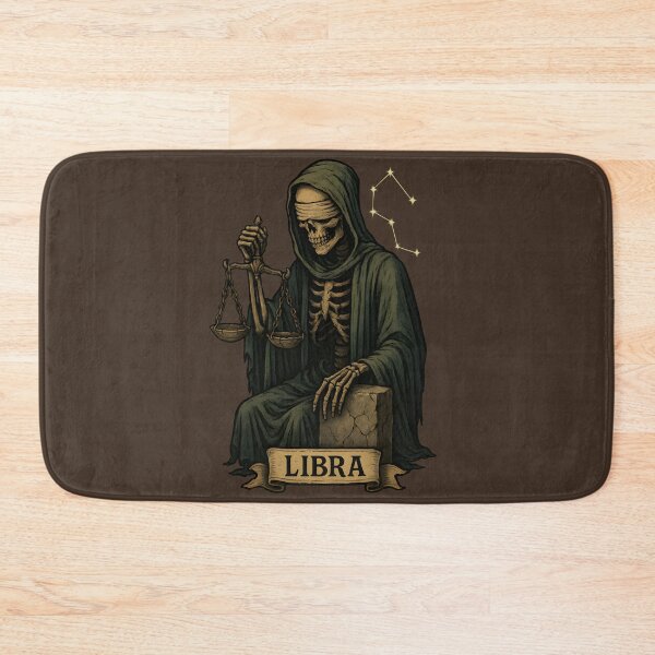 Item preview, Blindfolded Skeleton of Libra Judgment designed and sold by Ironicdoll.