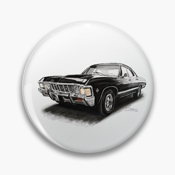 Item preview, 1967 Chev Impala in black like the one in Supernatural. designed and sold by Francohanekom.