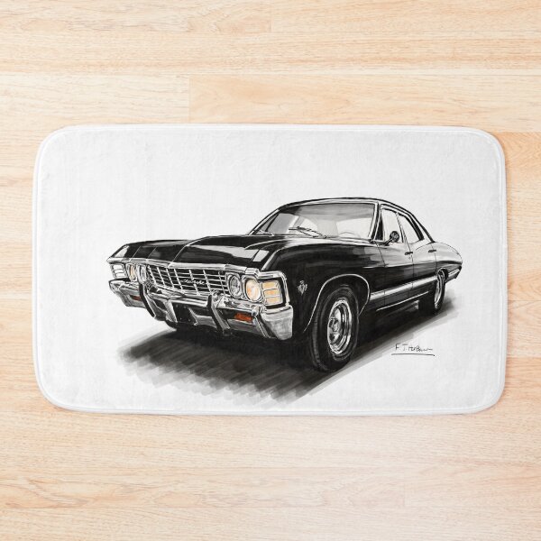 Item preview, 1967 Chev Impala in black like the one in Supernatural. designed and sold by Francohanekom.