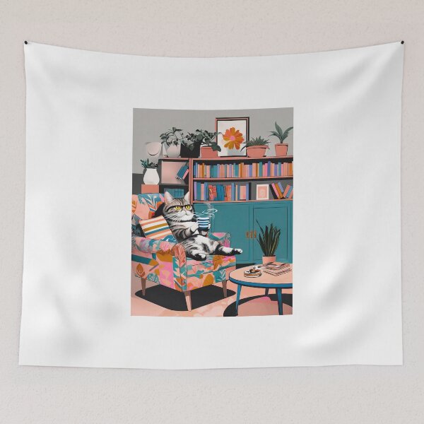 Item preview, Coffee with cat designed and sold by paulrommer.