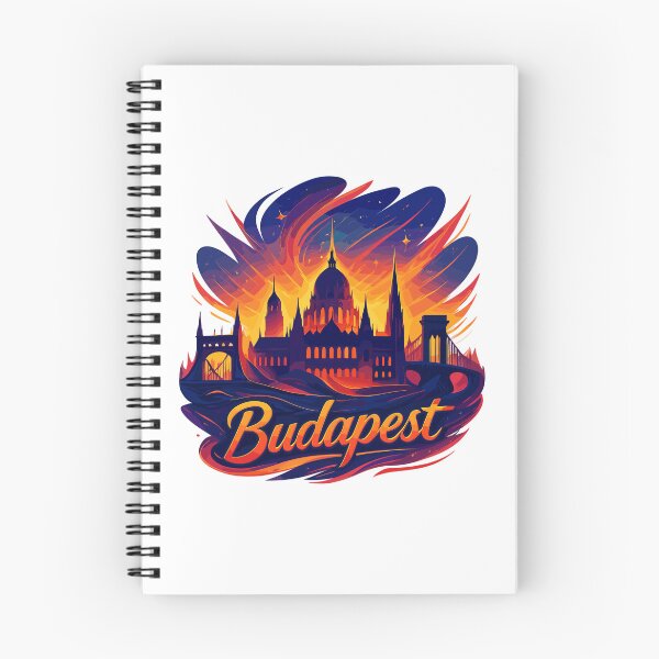 Item preview, Budapest Capital Hungary Silhouette Gift designed and sold by Pineapple-Tree.