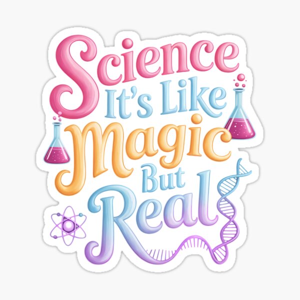 Item preview, Science It's Like Magic But Real , Science Teacher , First Day Of School designed and sold by brynatshop.