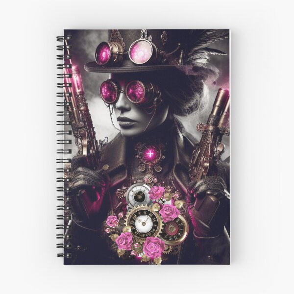 Aperçu de l'œuvre Rose & Gear : une fusion steampunk torride créée et vendue par WeirdApples.