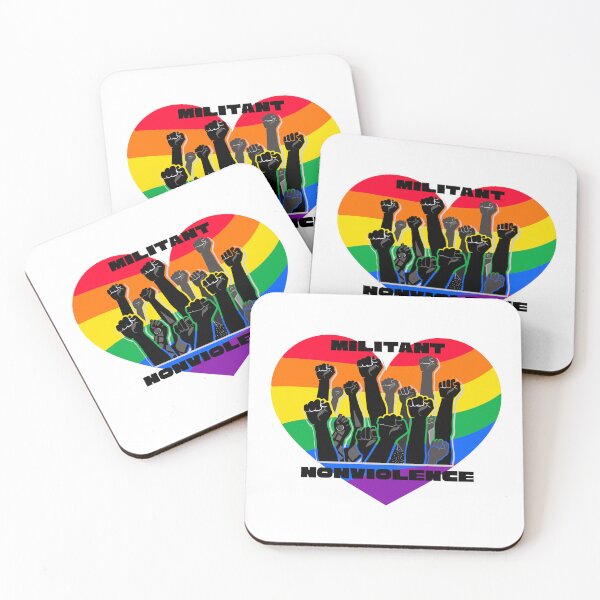 Item preview, Militant Nonviolence designed and sold by CheekyGrace.