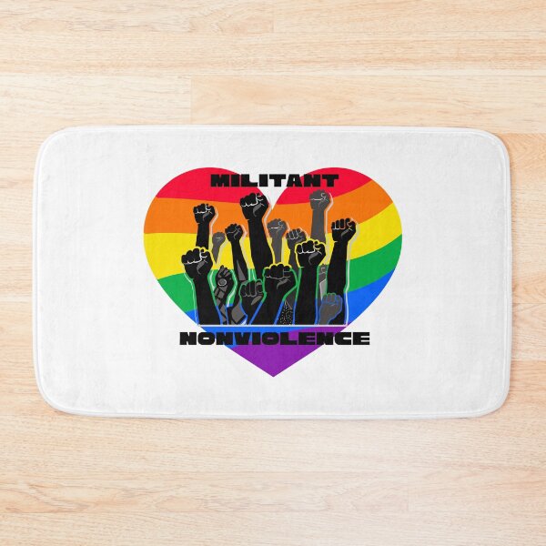 Item preview, Militant Nonviolence designed and sold by CheekyGrace.