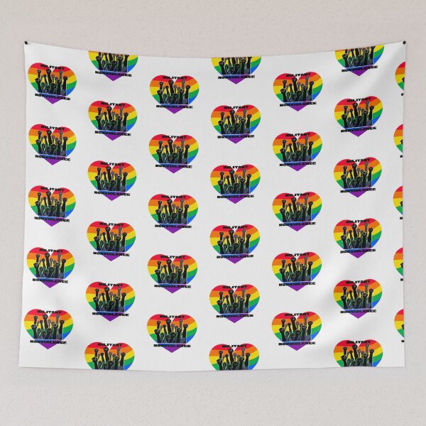 Item preview, Militant Nonviolence designed and sold by CheekyGrace.