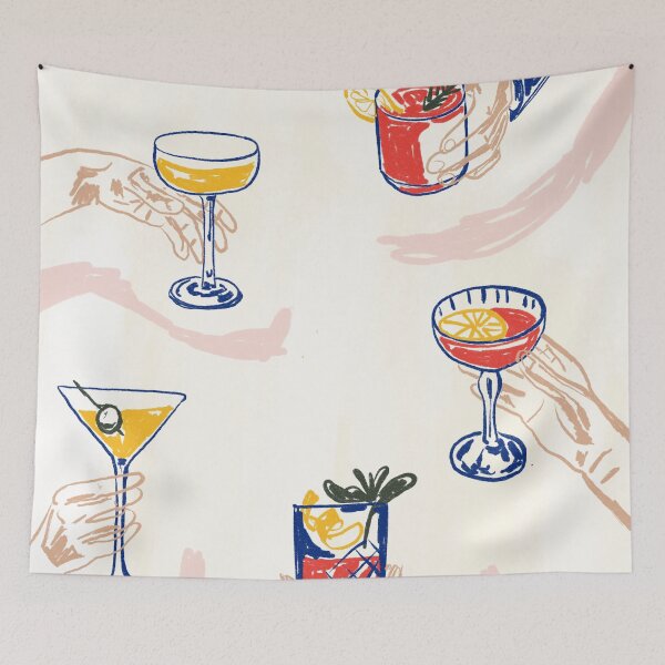 Item preview, Raise the Glass! designed and sold by MaiZephyr.