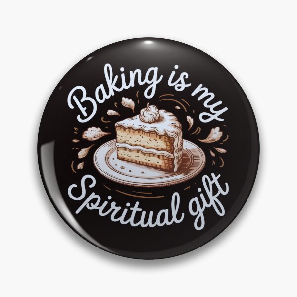 Item preview, Baking Is My Spiritual Gift – Hand Drawn Cake Sketch Shirt designed and sold by Slavicsoul.