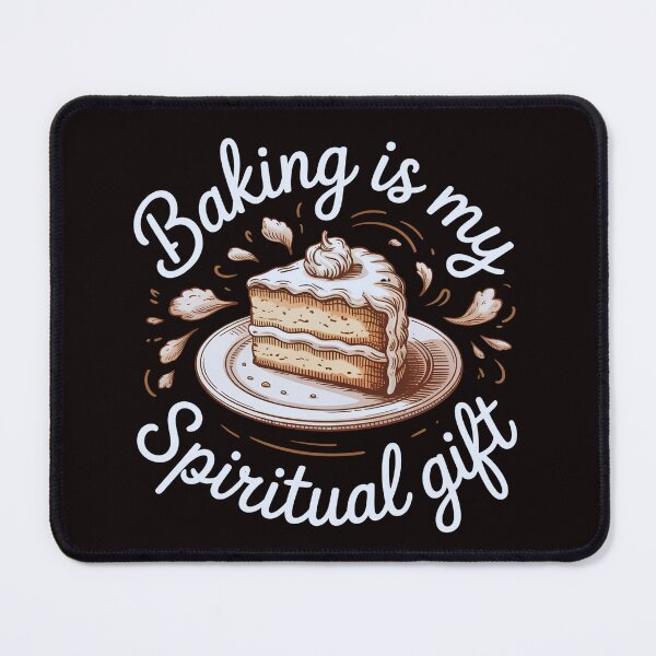 Item preview, Baking Is My Spiritual Gift – Hand Drawn Cake Sketch Shirt designed and sold by Slavicsoul.