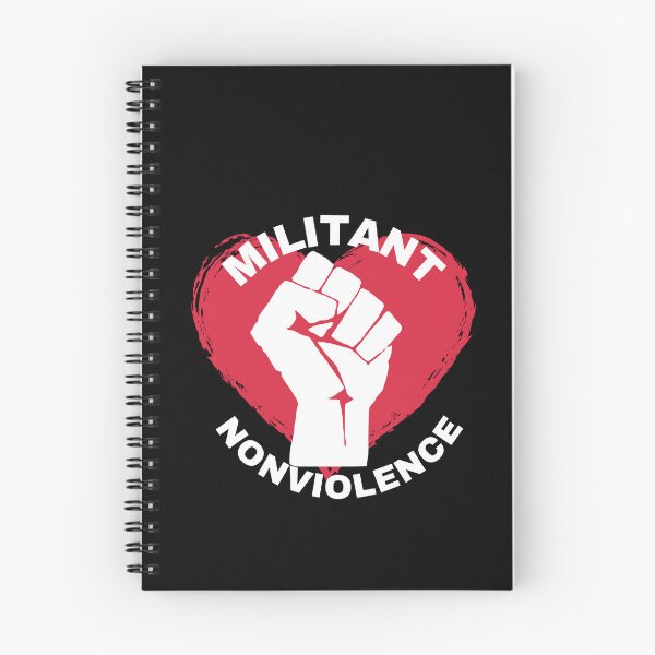 Item preview, Militant Nonviolence designed and sold by CheekyGrace.