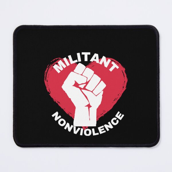 Item preview, Militant Nonviolence designed and sold by CheekyGrace.