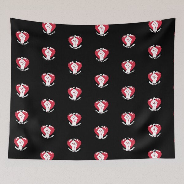 Item preview, Militant Nonviolence designed and sold by CheekyGrace.