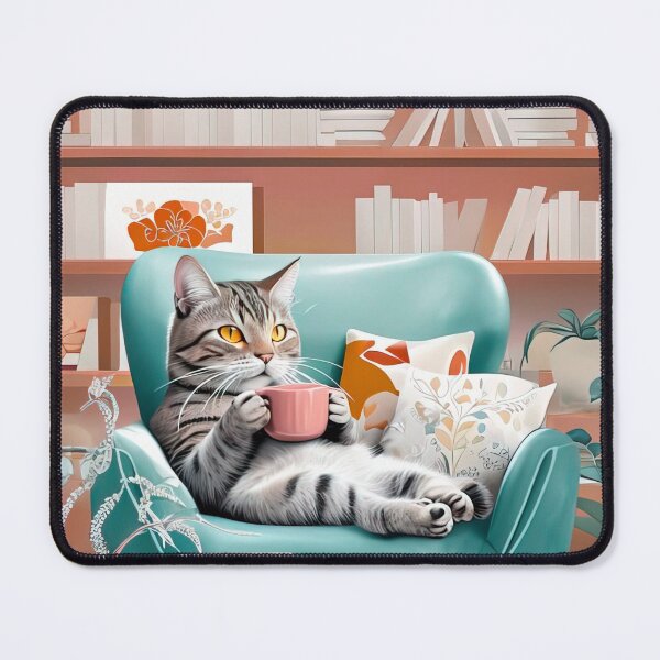 Item preview,  Coffee with cat designed and sold by paulrommer.