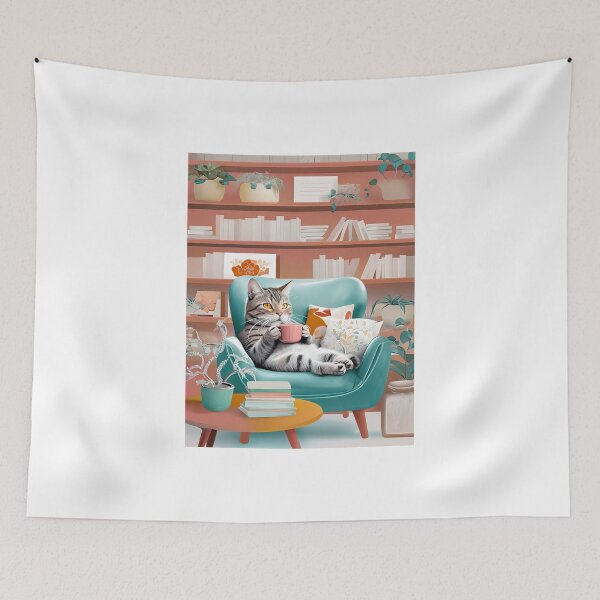 Item preview,  Coffee with cat designed and sold by paulrommer.