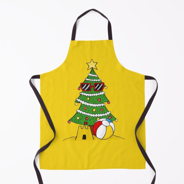 Item preview, Summer Christmas Tree Beach Vacation Funny designed and sold by doodlerob.