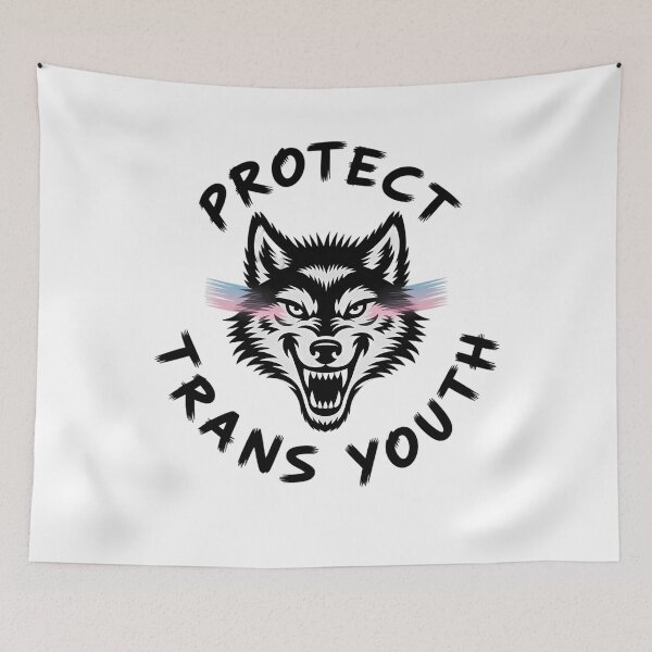 Item preview, Protect Trans Youth Opossum Support Transgender LGBT designed and sold by brynatshop.