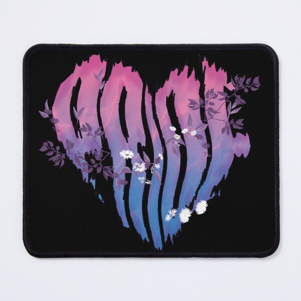 Item preview, Vibrant Bisexual Pride Heart Floral Bloom designed and sold by ArinkaDzu-shop.