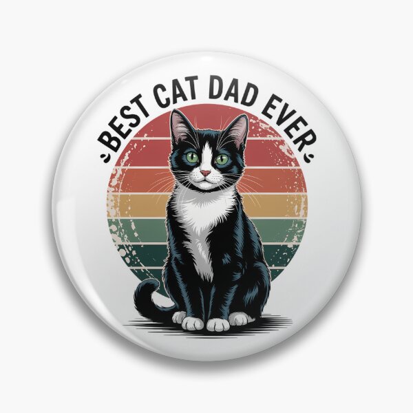 Item preview, Best Cat Dad Ever Father's Day Gift Funny designed and sold by brynatshop.