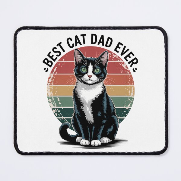 Item preview, Best Cat Dad Ever Father's Day Gift Funny designed and sold by brynatshop.