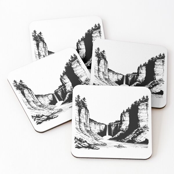 Item preview, Taughannock Falls Park Gorge Trail Ithaca Waterfall View designed and sold by inkoutninja.
