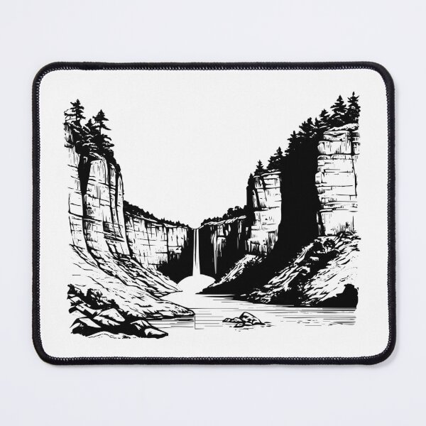 Item preview, Taughannock Falls Park Gorge Trail Ithaca Waterfall View designed and sold by inkoutninja.