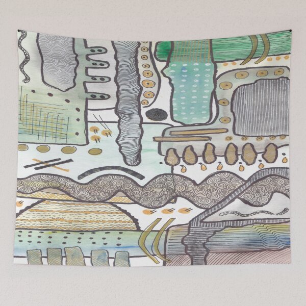 Item preview, Industry Zone - Abstract Watercolor designed and sold by ColorWander.