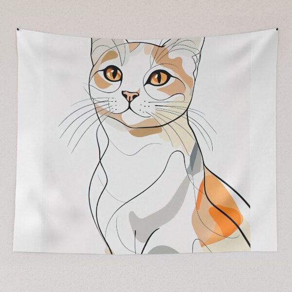 Item preview, Minimalist cat designed and sold by paulrommer.