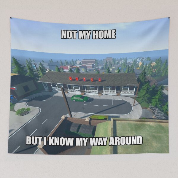Item preview, Not my home, but i know my way around v2 | Schedule 1 gift  designed and sold by TingsandStuff.