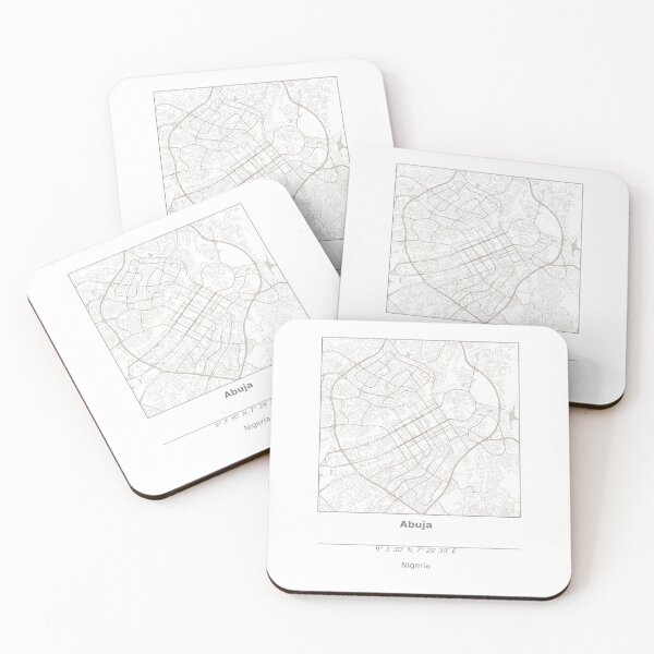 Item preview, Topography of Abuja designed and sold by JohnnysHeath.