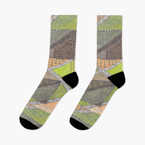 Item preview, Earthy Geometric Flow - Han Drawn Doodle  designed and sold by ColorWander.