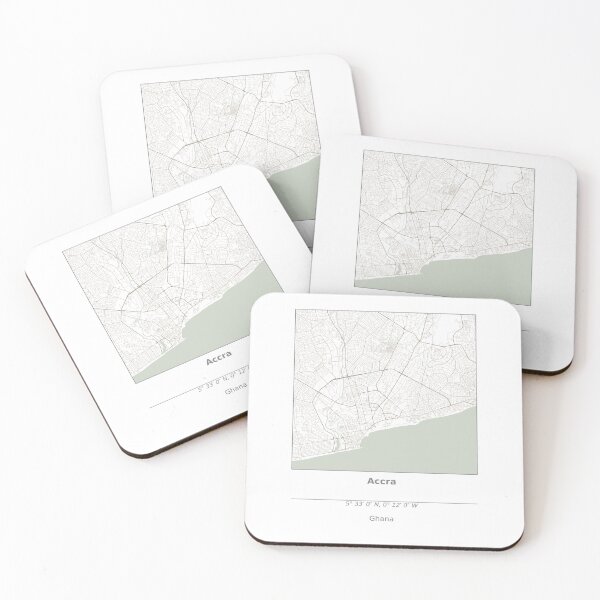 Item preview, Topography of Accra designed and sold by JohnnysHeath.