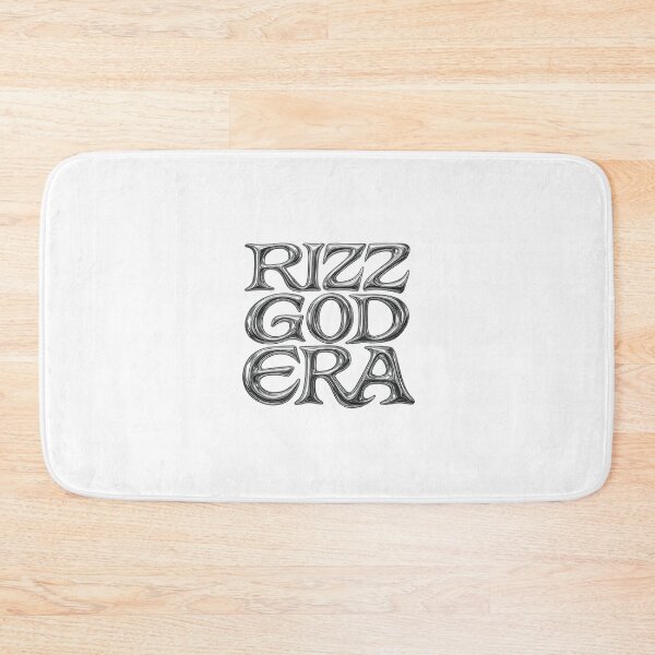 Item preview, Rizz God Era – Gen Z Chrome Meme Sticker designed and sold by CaffeinatedCreatures.