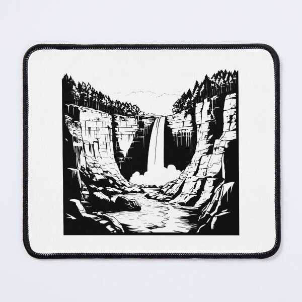 Item preview, Taughannock Falls Park Gorge Trail Ithaca Waterfall View designed and sold by inkoutninja.