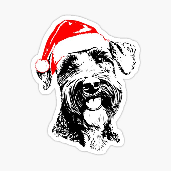 Item preview, Festive Kerry Blue Terrier designed and sold by JollyCritters.