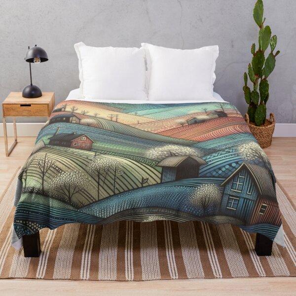 Item preview, Dreamy Village designed and sold by Beyondnote-Art.