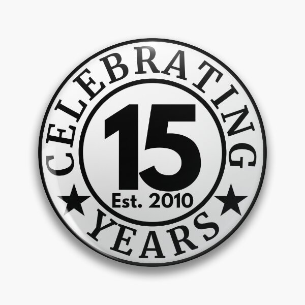Item preview, Celebrating 15 Years | Born in 2010 | 15th Birthday Anniversary Vintage Design designed and sold by highflycrafts.